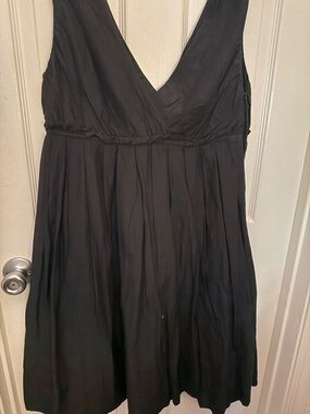Black V-Neck Women's Dress by GAP